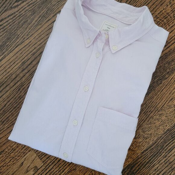 GAP Women's Oxford Pink Long Sleeve Shirt Button Down Size XS - Picture 12 of 13